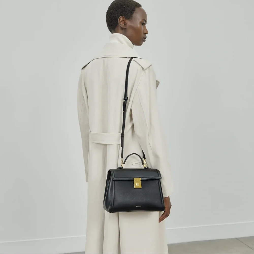 Demellier Midi Paris in Stone Grey - Picture 13 of 14